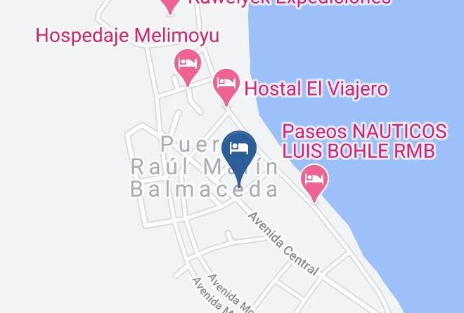 Aysen Province - Cabanas Isla Del Palena Maps