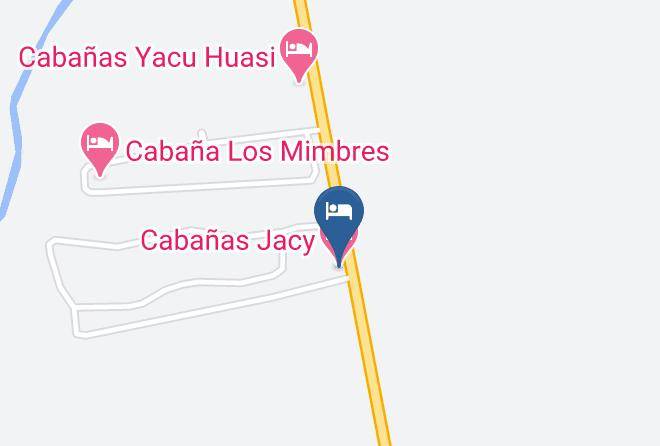 Tafi Del Valle - Cabanas Jacy Maps