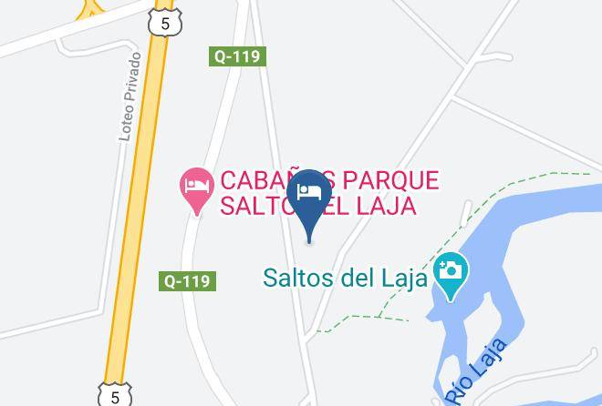 Cabrero - Cabanas Jardin Salto Del Laja Maps