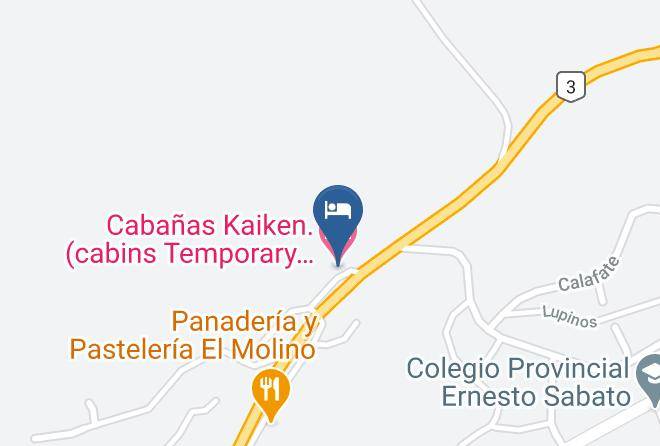 Ushuaia - Cabanas Kaiken Maps