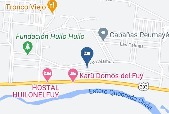 Valdivia Province - Cabanas Kallinko Maps