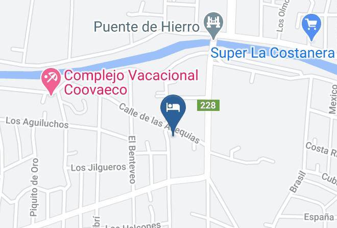 Calamuchita Department - Cabanas Kangaru Maps