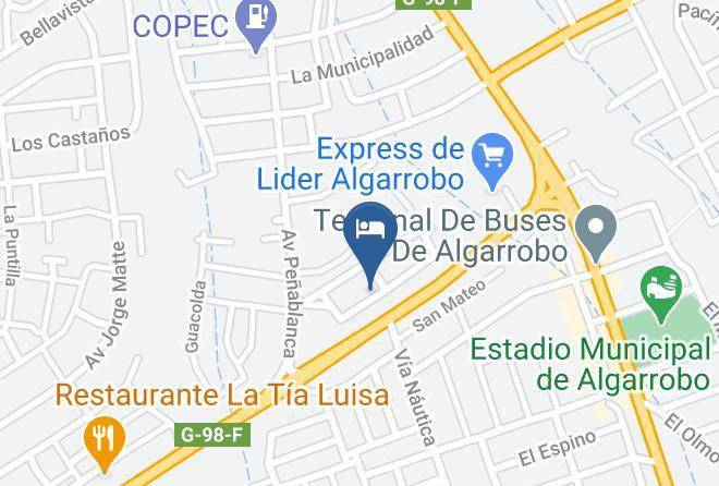 San Antonio Province - Cabanas Kas Algarrobo Maps
