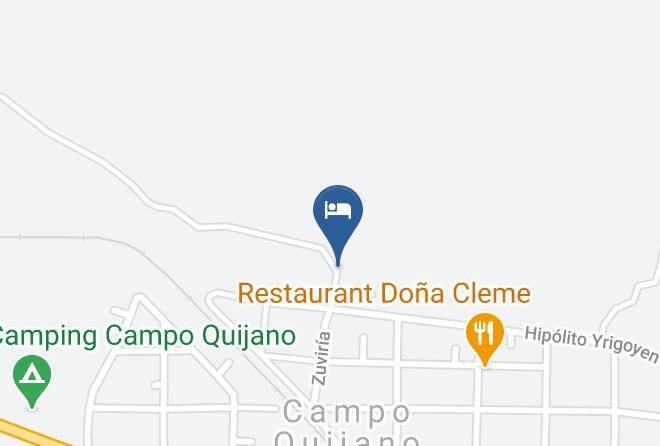 Rosario De Lerma - Cabanas Kay Pacha Quijano Maps
