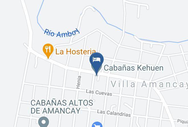 Calamuchita Department - Cabanas Kehuen Maps