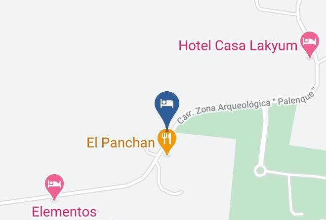 Palenque - Cabanas Kin Balam Palenque Maps