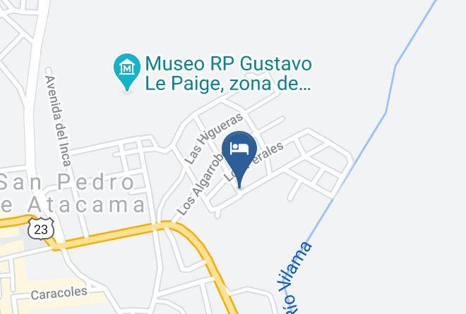 El Loa - Cabanas Kirckir Maps