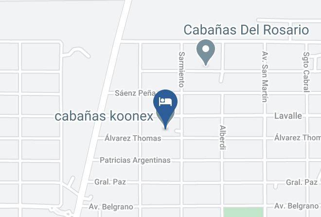 Calamuchita Department - Cabanas Koonex Maps