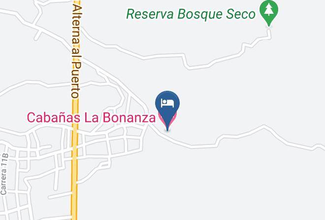 Santa Marta - Cabanas La Bonanza Maps