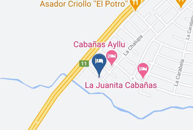 Mar Chiquita - Cabanas La Caleta Maps