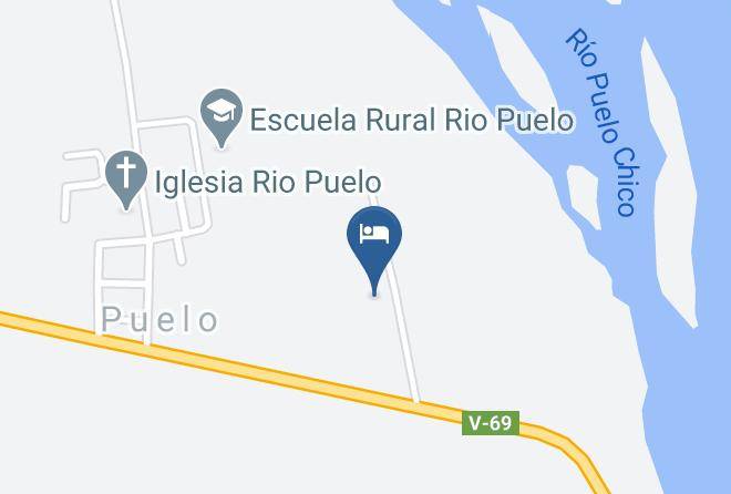 Llanquihue Province - Cabanas La Casona Maps