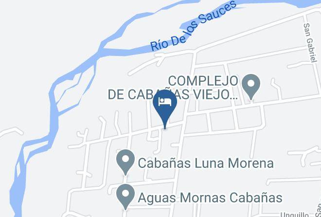 San Alberto Department - Cabanas La Catalana Maps