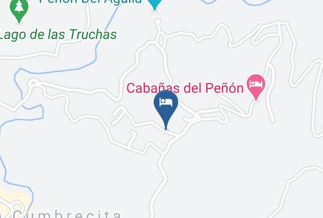 Calamuchita Department - Cabanas La Cumbrecita Maps