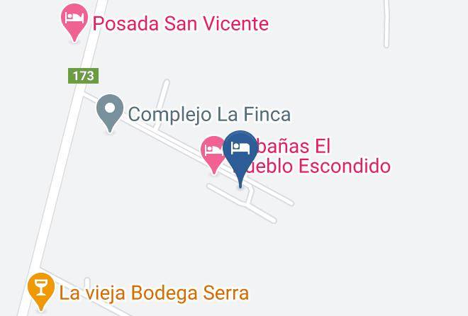 San Rafael - Cabanas La Divina Pereza Maps