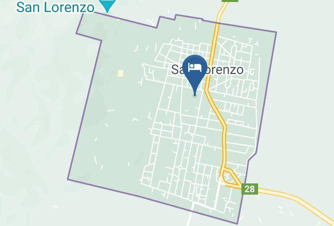 Villa San Lorenzo - Cabanas La Escondida Maps