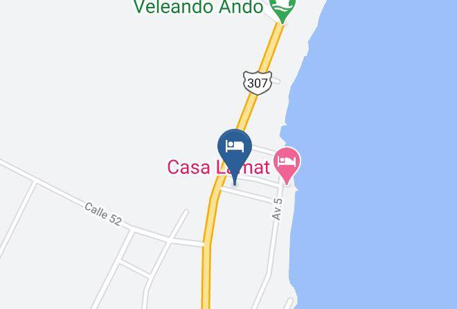 Bacalar - Cabanas La Fortuna Maps