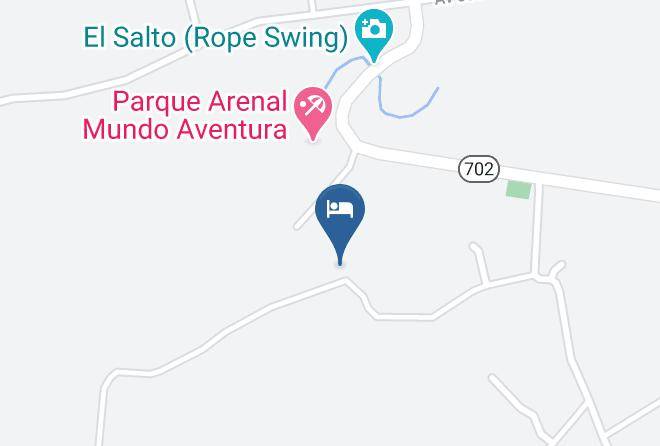 San Ramon - Cabanas La Fortuna Rio Escondido Maps