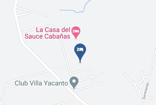 Calamuchita Department - Cabanas La Guadalupe Maps