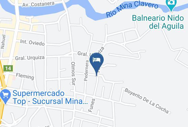 San Alberto Department - Cabanas La Herradura Maps