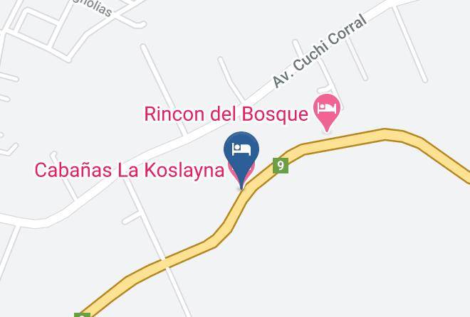 La Capital San Luis - Cabanas La Koslayna Maps