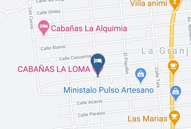 Colon Department - Cabanas La Loma Maps