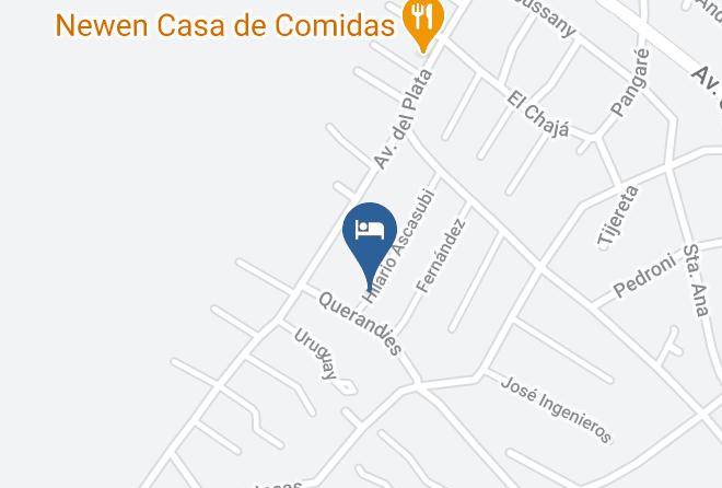 Villa Gesell - Cabanas La Lomada Maps