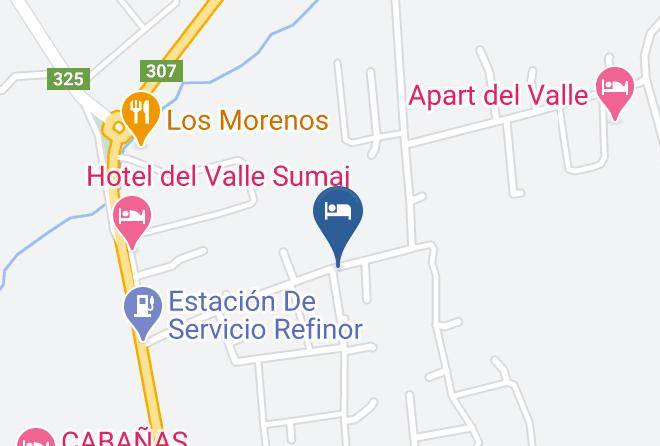 Tafi Del Valle - Cabanas La Maria Lourdes Maps