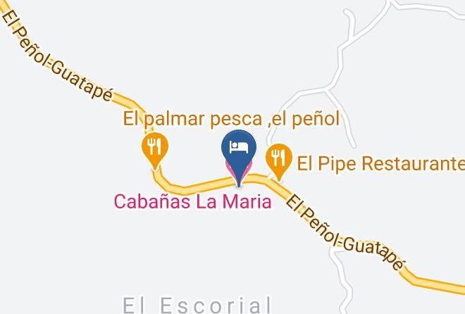 Penol - Cabanas La Maria Maps