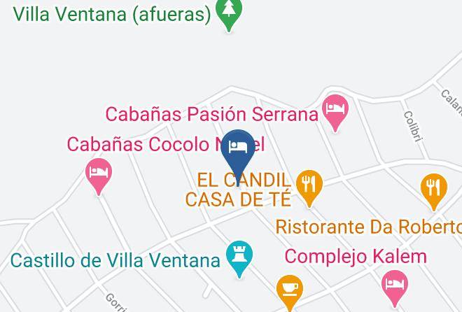 Tornquist - Cabanas La Morera Maps