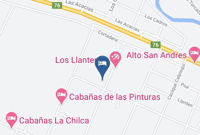 Tornquist - Cabanas La Nata Maps