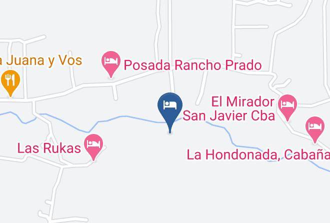 San Javier Department - Cabanas La Pampilla Maps