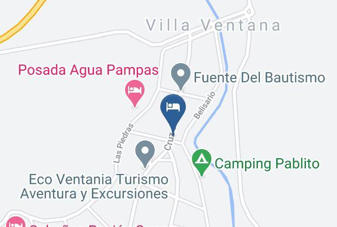Tornquist - Cabanas La Ponderosa Maps
