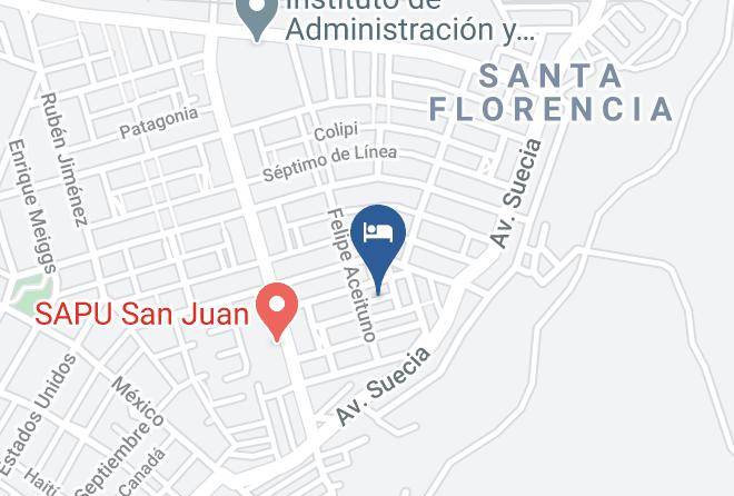 Elqui Province - Cabanas La Roca Maps