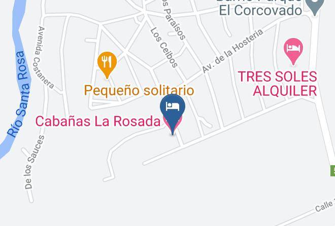 Calamuchita Department - Cabanas La Rosada Maps
