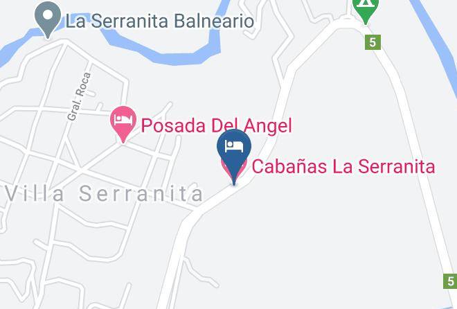Santa Maria Department - Cabanas La Serranita Maps
