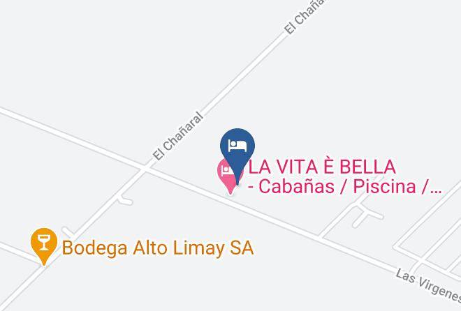 San Rafael - Cabanas La Vida Es Bella Maps