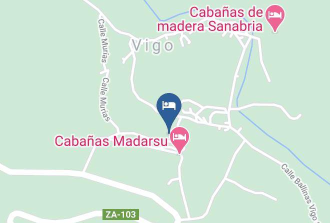 Zamora - Cabanas Lago De Sanabria Maps