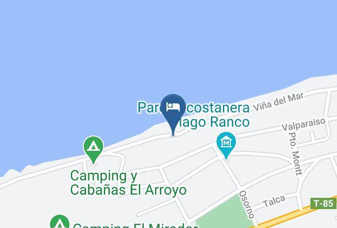 El Ranco Province - Cabanas Lago Ranco Maps