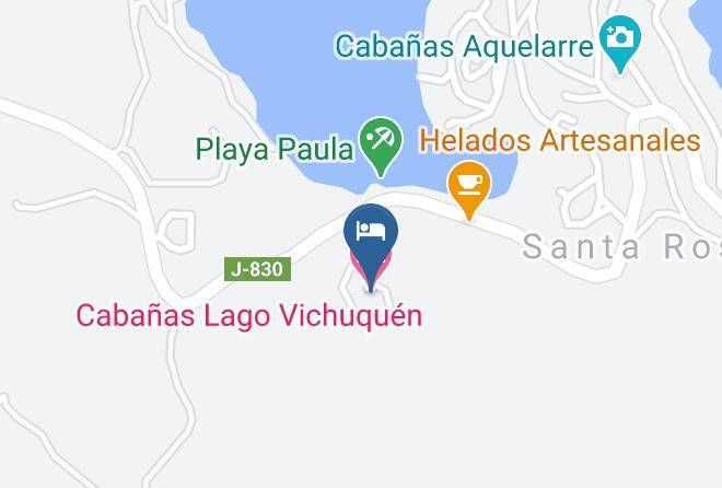 Curico Province - Cabanas Lago Vichuquen Maps