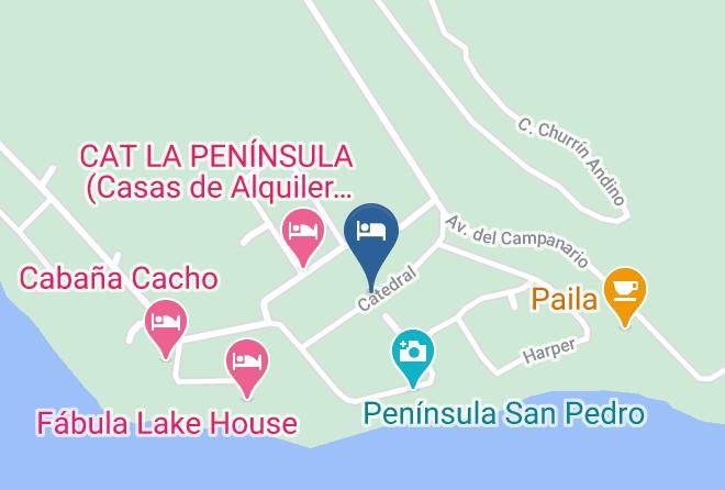 Bariloche - Cabanas Lahuan Maps