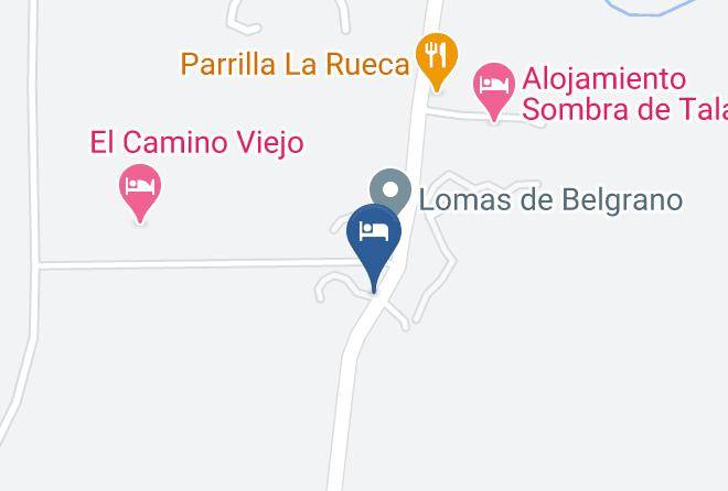 Calamuchita Department - Cabanas Landhaus Maps