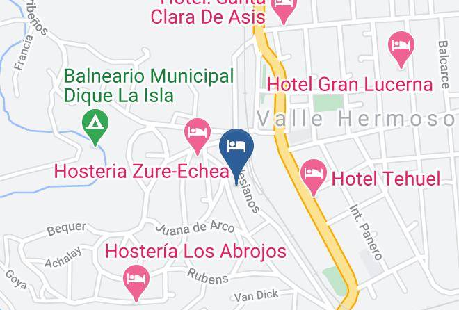 Punilla Department - Cabanas Las Americas Maps