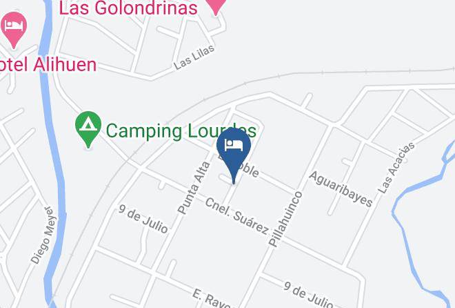Tornquist - Cabanas Las Arcadias Maps