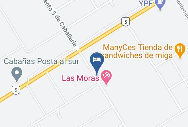 Trenque Lauquen - Cabanas Las Boxer Maps