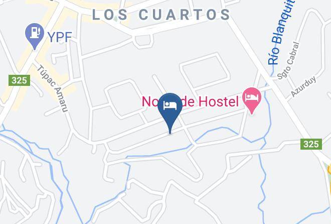 Tafi Del Valle - Cabanas Las Castanas Maps