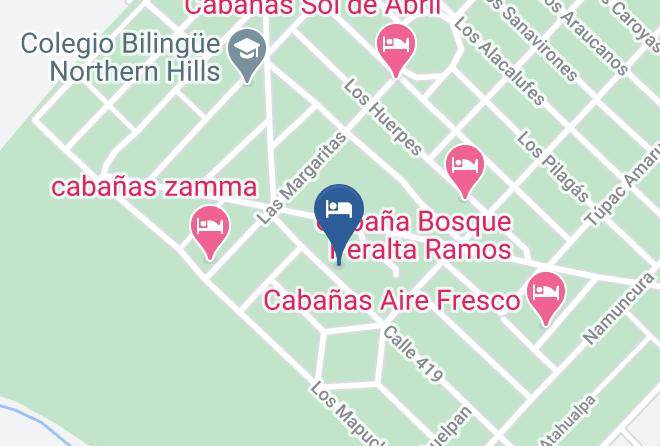 General Pueyrredon Partido - Cabanas Las Cortaderas Maps