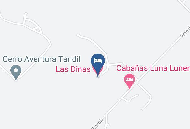 Tandil Partido - Las Dinas Maps