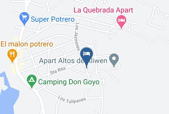 La Capital San Luis - Cabanas Las Encinas Maps