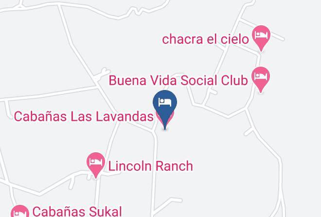 Bariloche - Cabanas Las Lavandas Maps