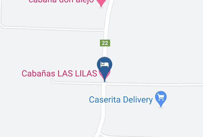 Concepcion - Cabanas Las Lilas Maps